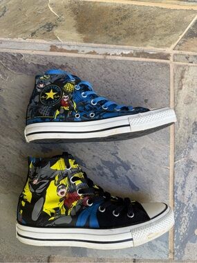 Converse DC Comics Batman Chuck Taylor High Tops Mens 6 Womens 8